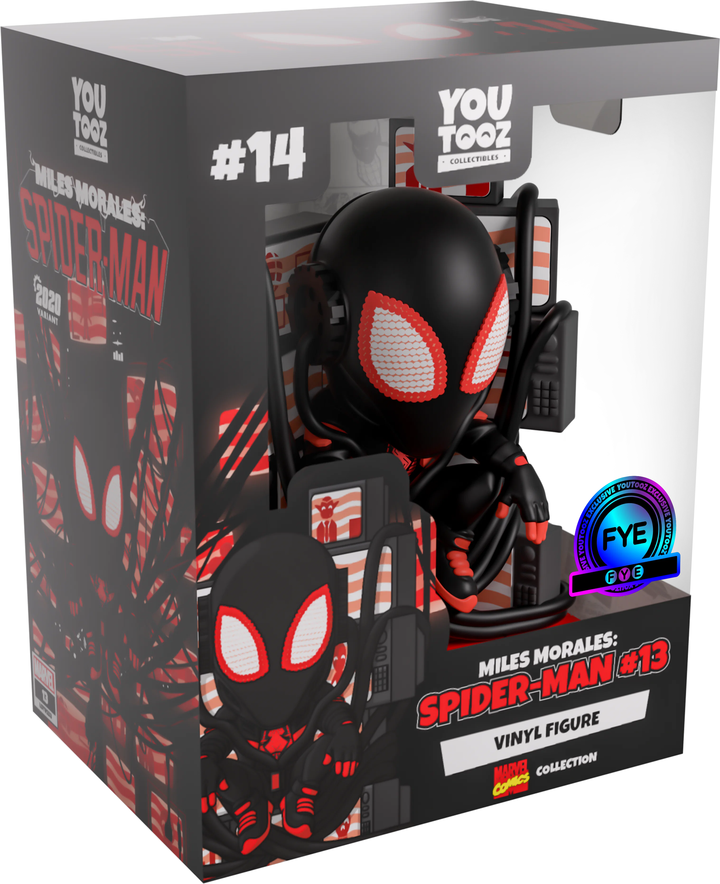 Black and Red Miles Morales #13 - Image 2