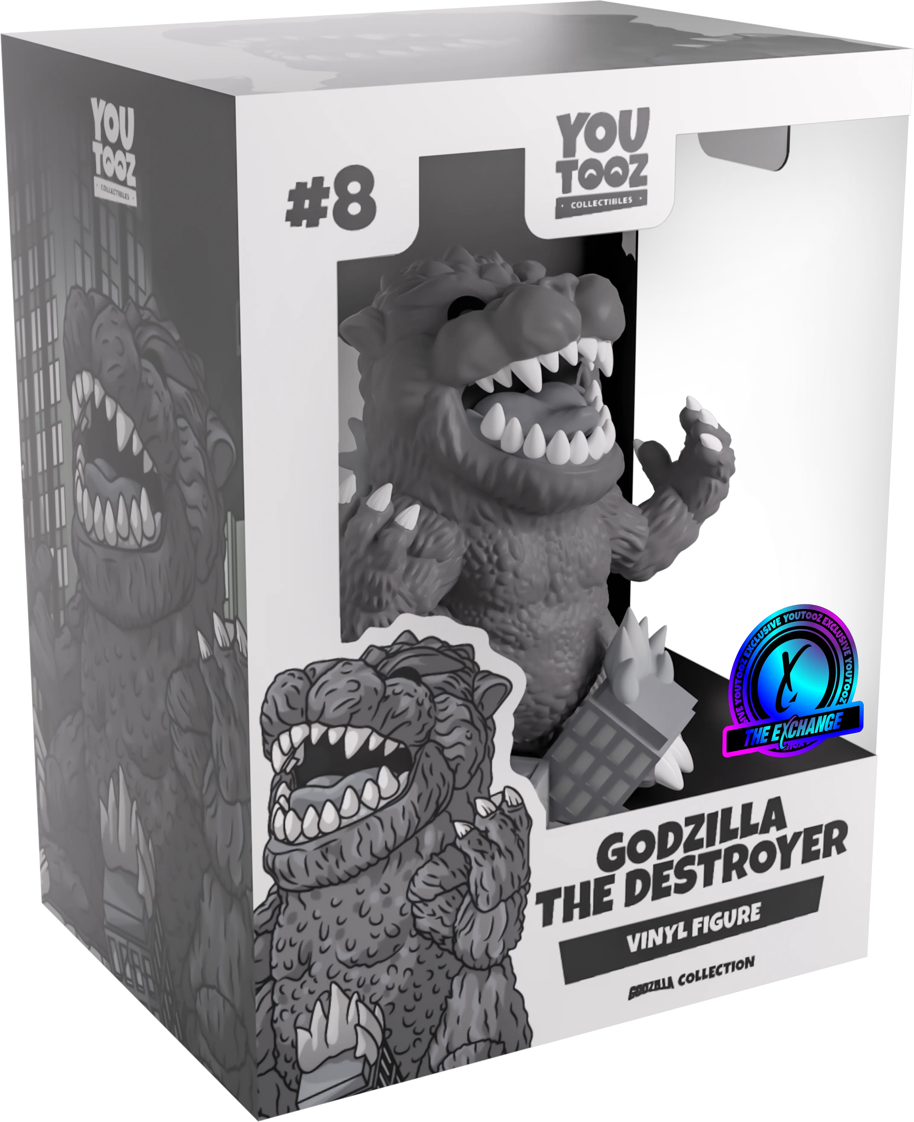 Black and White Godzilla the Destroyer - Image 2
