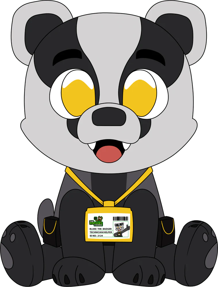 Blake the Badger Plush (9in)
