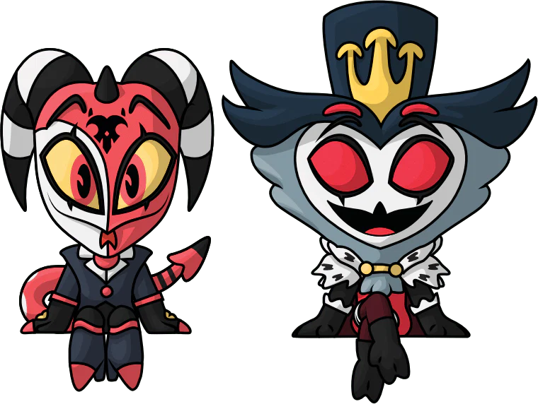 Blitzo & Stolas Monitor Buddiez