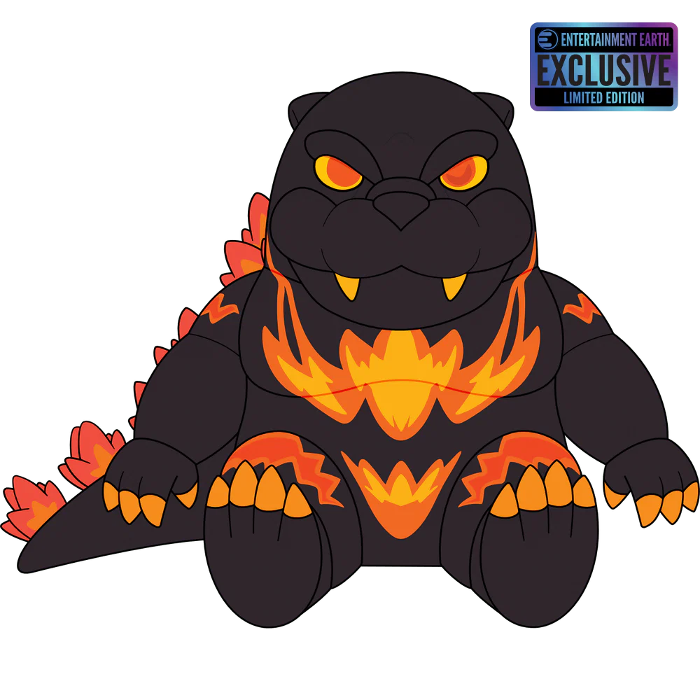 Burning Godzilla Plush (9in)