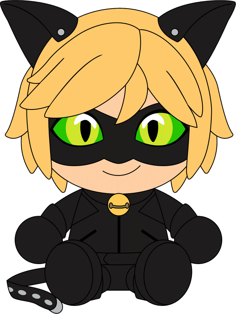 Cat Noir Plush (9in)