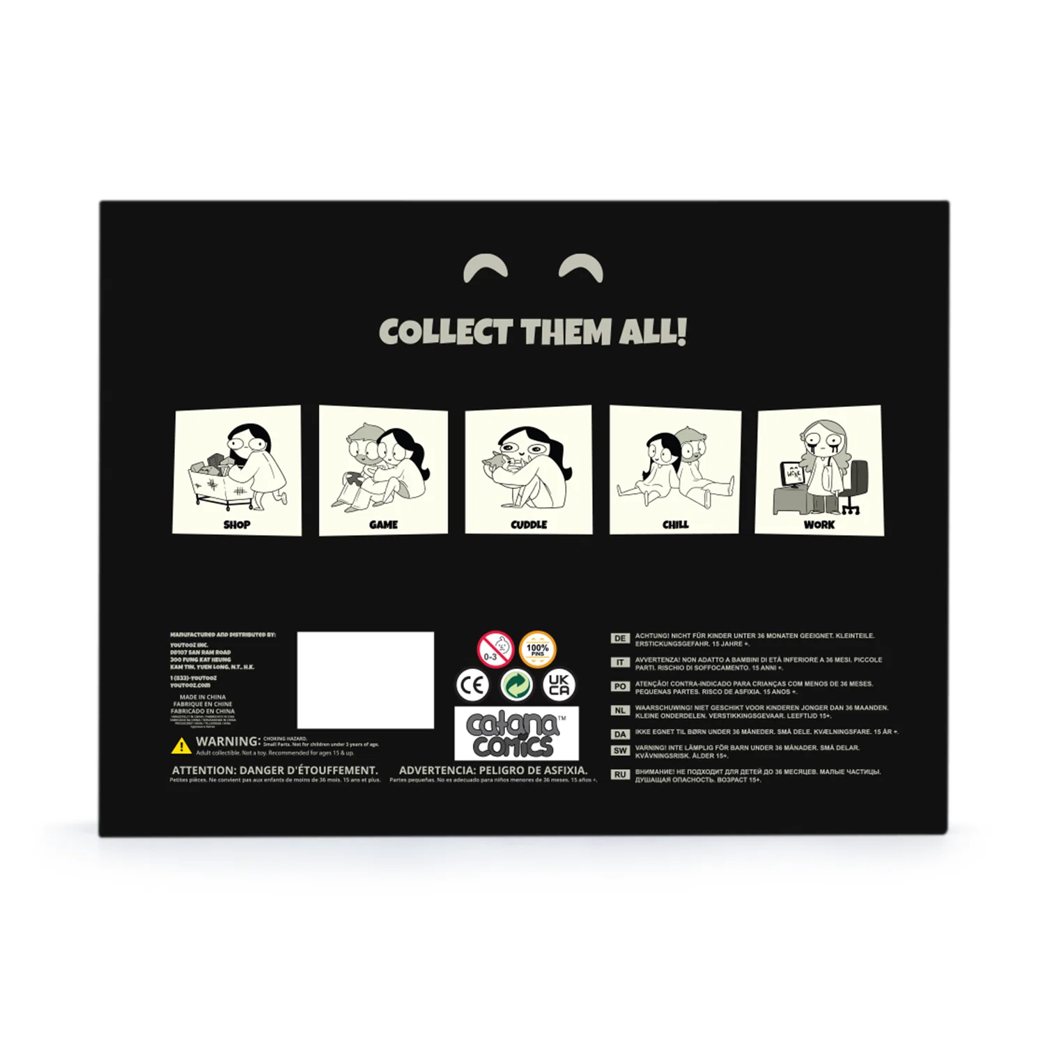 Catana Comics Pin Set - Image 5