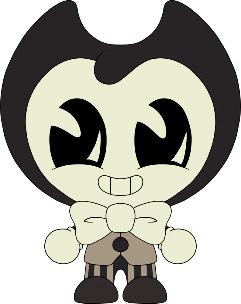 Chibi Bendy Keychain (5in)