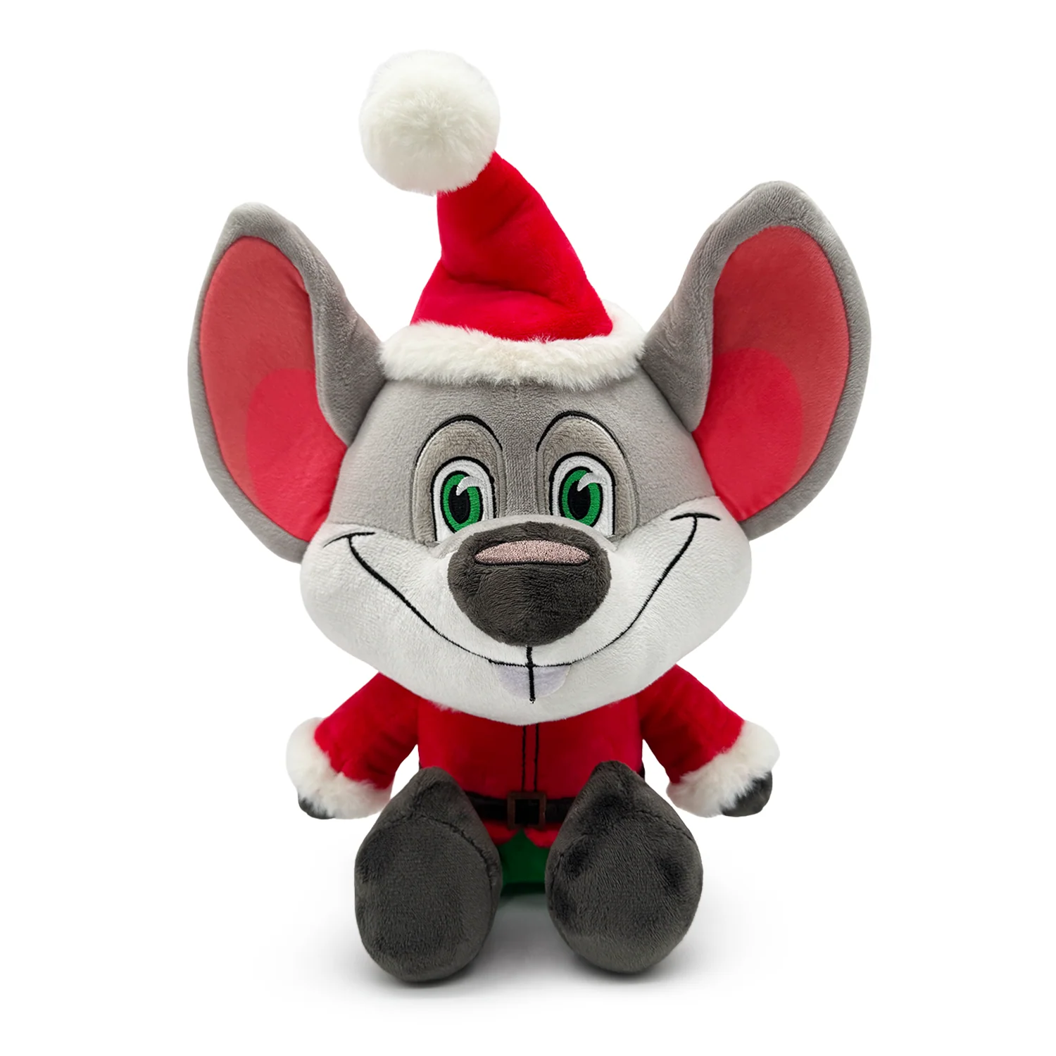 Chuck E. Cheese Christmas Edition Plush (9in) - Image 2
