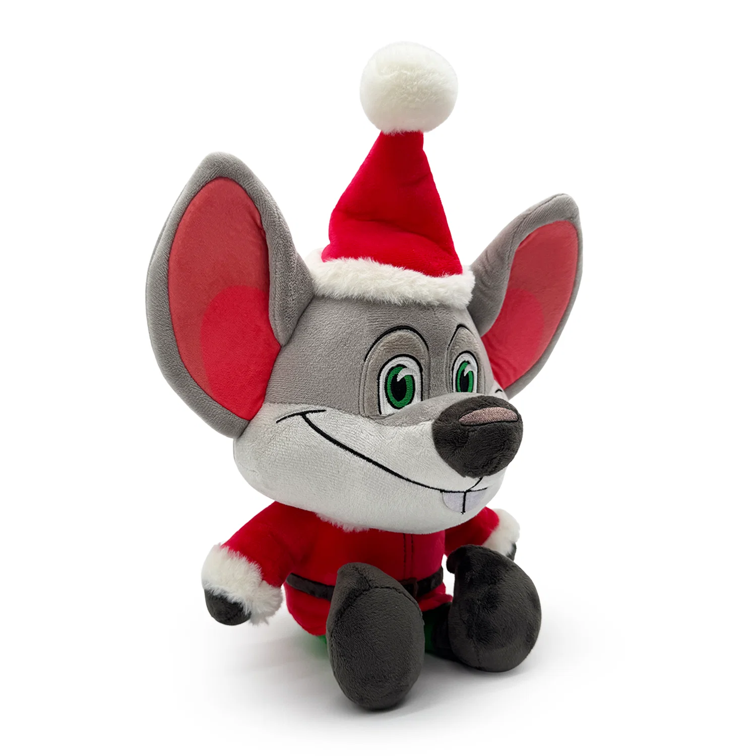 Chuck E. Cheese Christmas Edition Plush (9in) - Image 3
