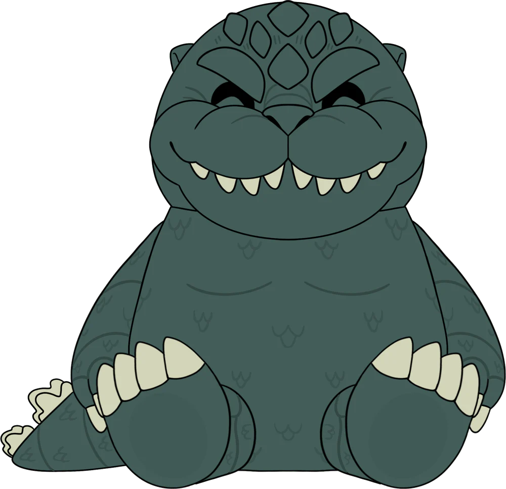 Classic Godzilla Plush (9in)