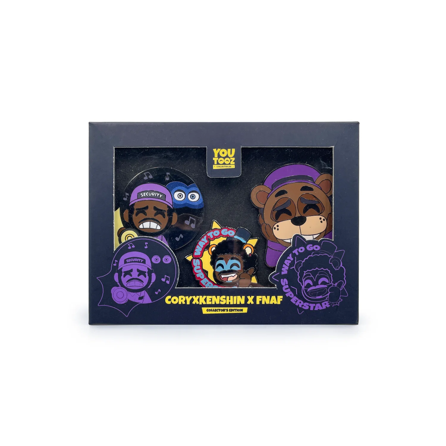 CoryxKenshin x FNAF Pin Set - Image 2