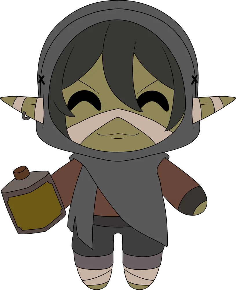 Critical Role: Mighty Nein Animated Series Nott Plush (9in)