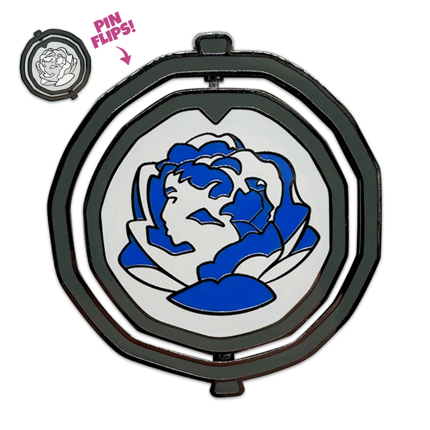 Ekko & Powder Pendant Pin - Image 2
