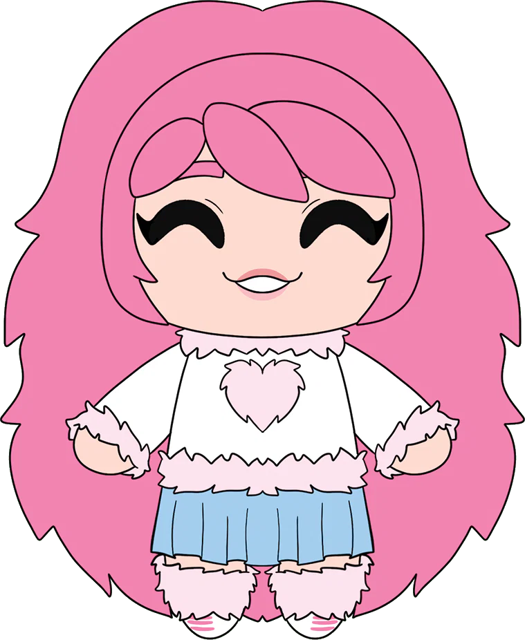 Fluffle Puff Anime Plush (9in)