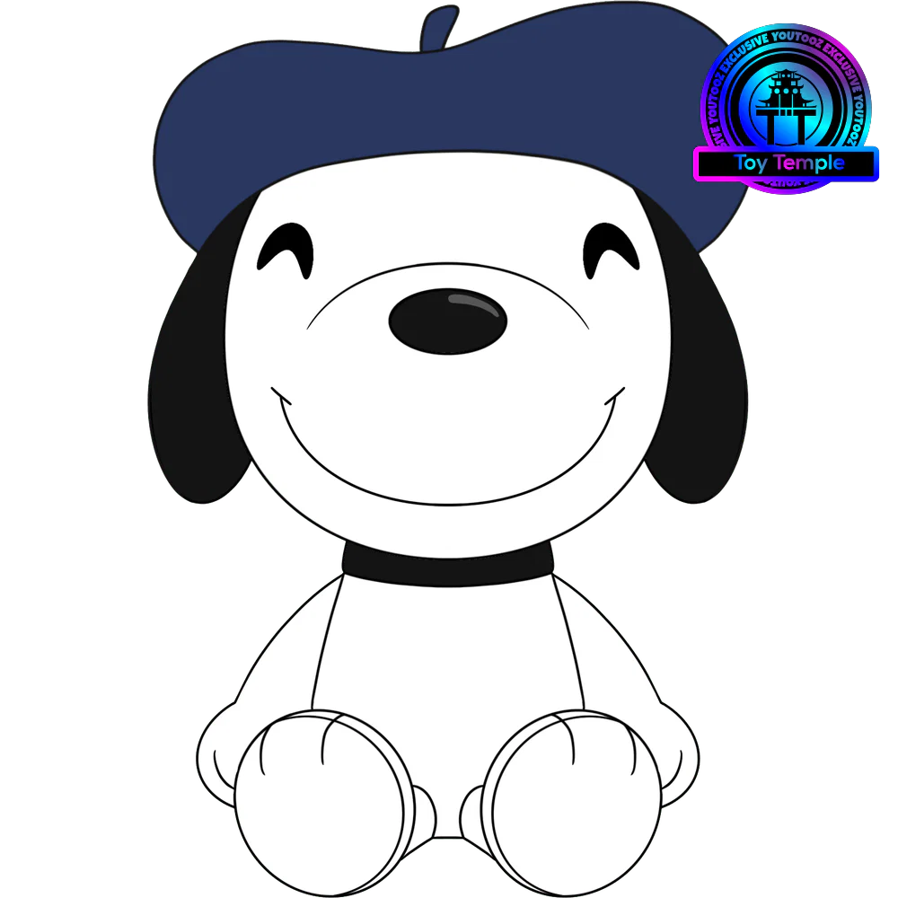 French Snoopy Plush (9in)