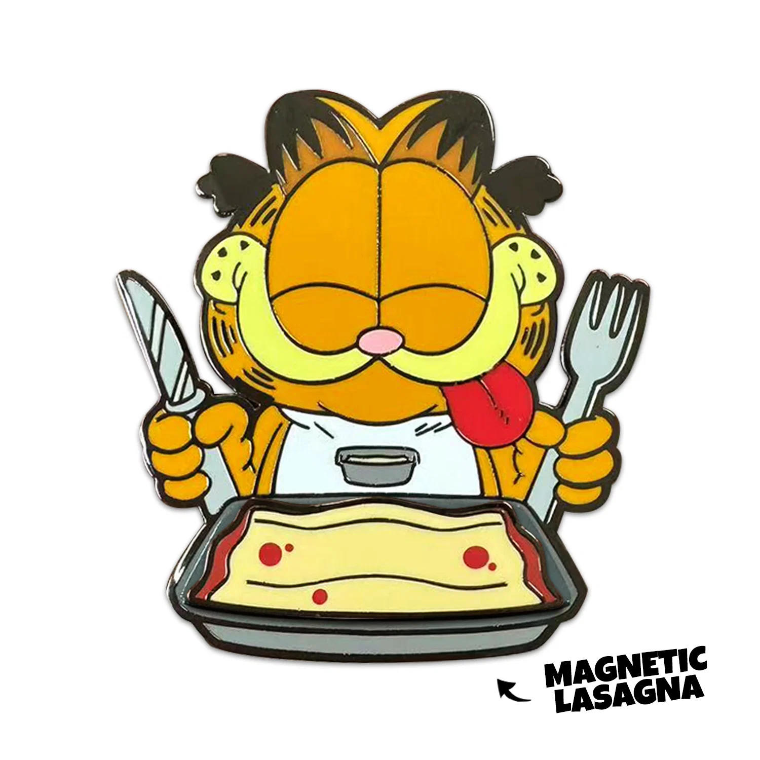 Garfield Lasagna Dinner pin - Image 2