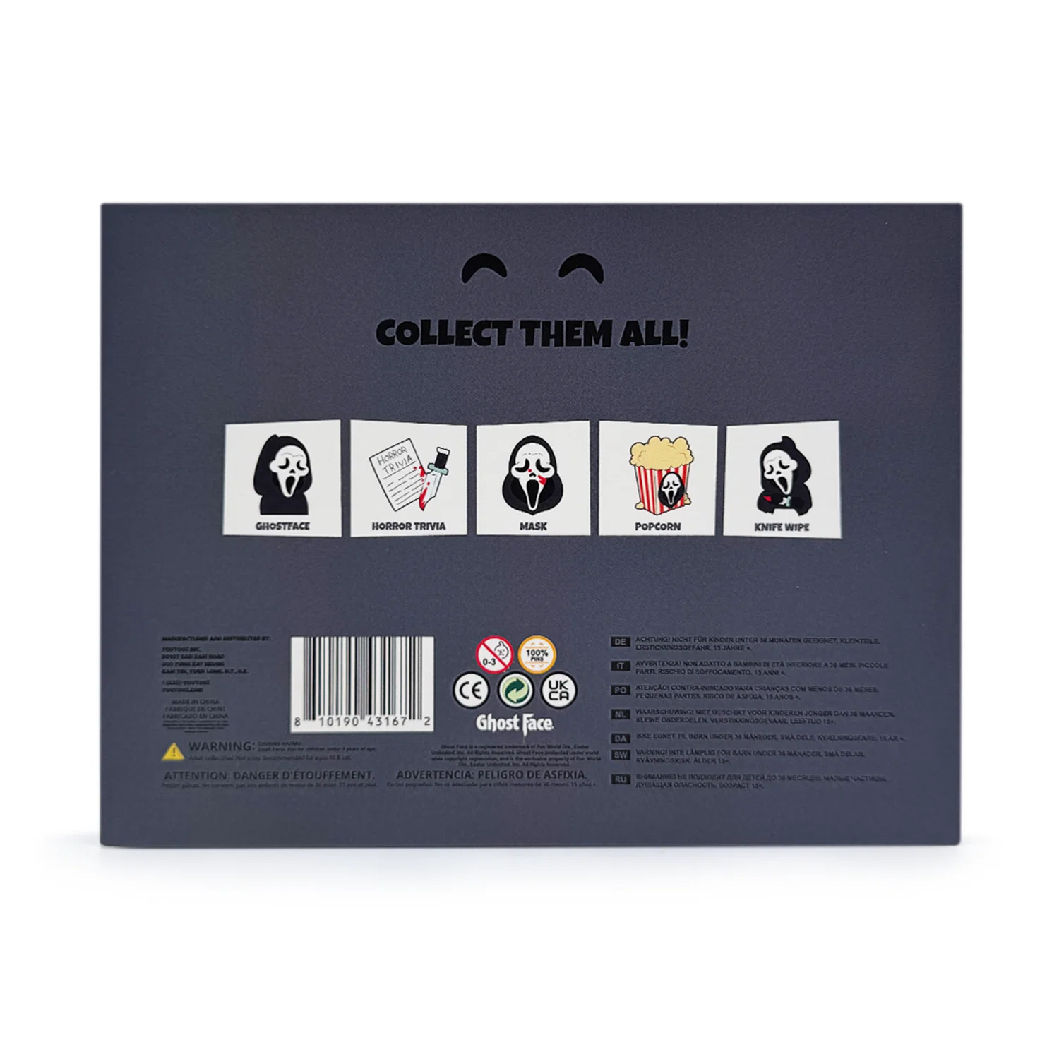 Ghost Face Pin Set 2 - Image 10