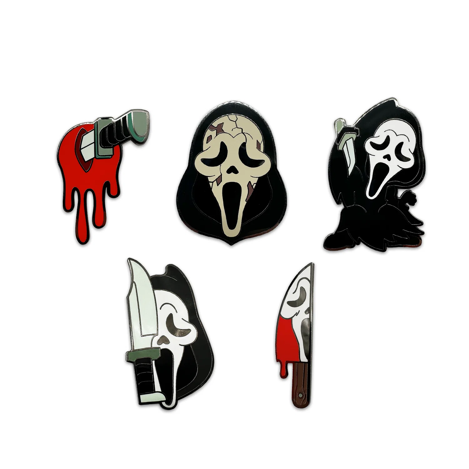 Ghost Face Pin Set - Image 2