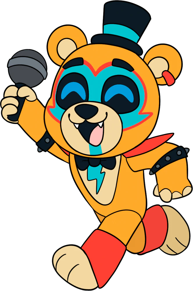 Glamrock Freddy Pin