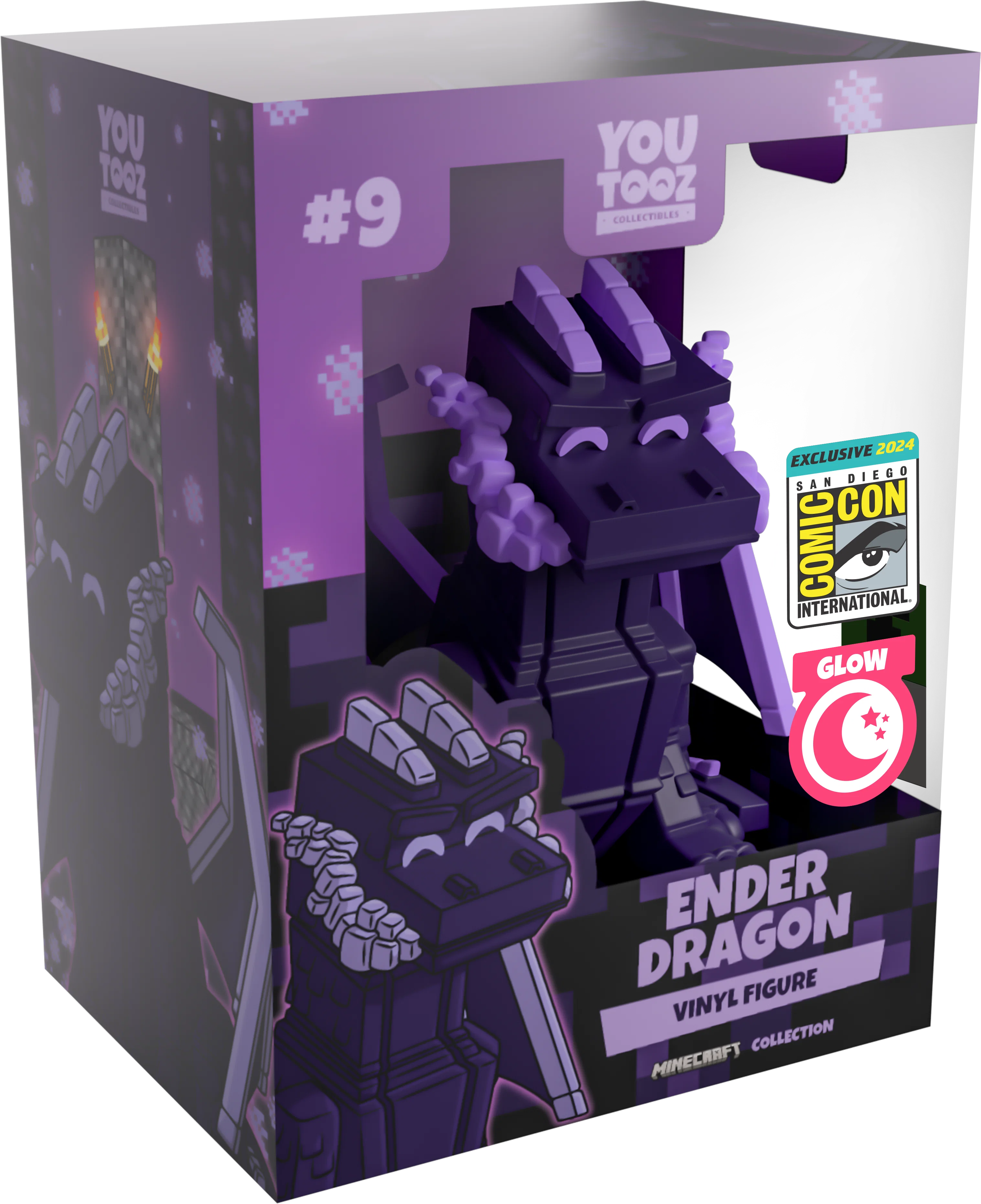 Glow in the Dark Obsidian Ender Dragon - Image 2