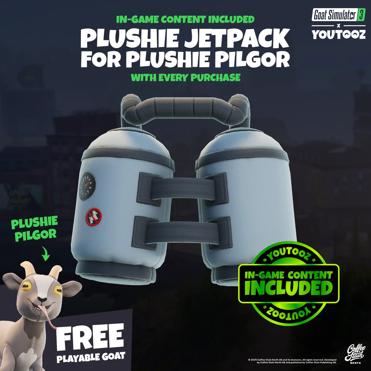 Goat Simulator Plush (9in) - Image 8