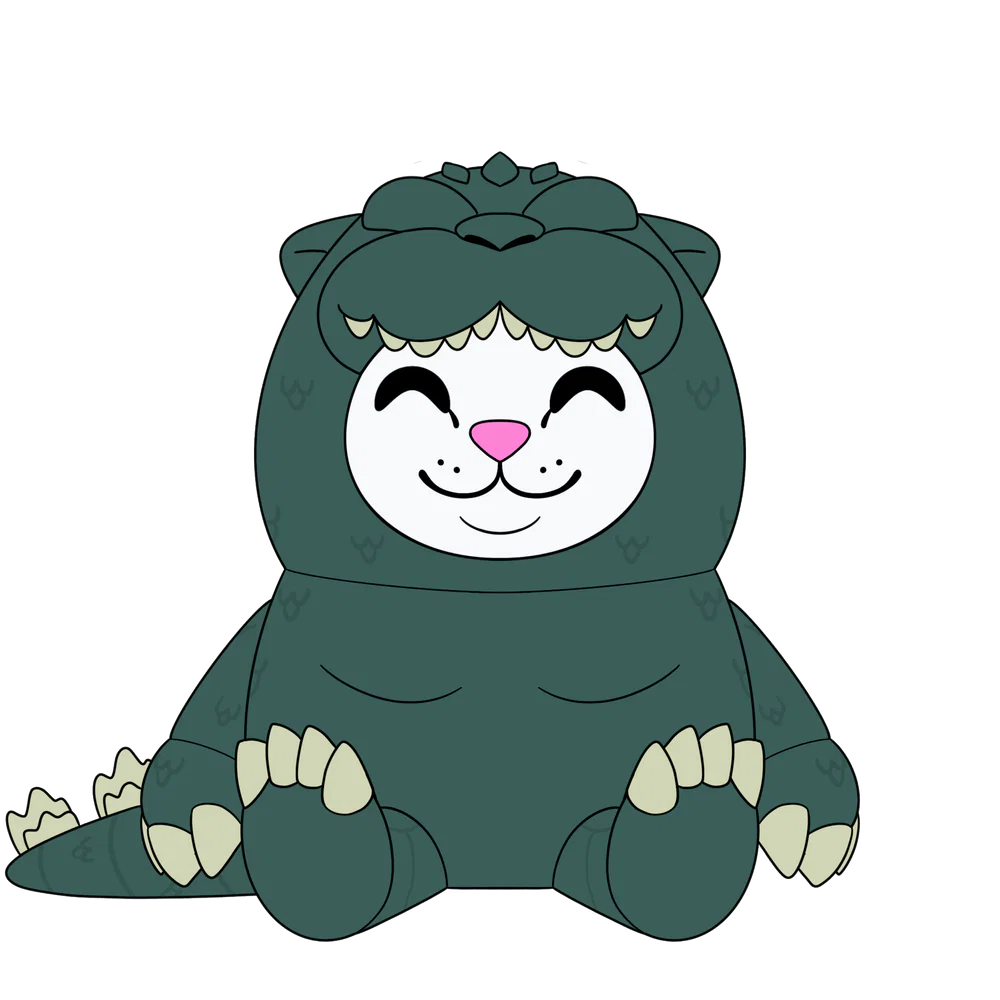 RIPnDIP X Godzilla Plush (9in)