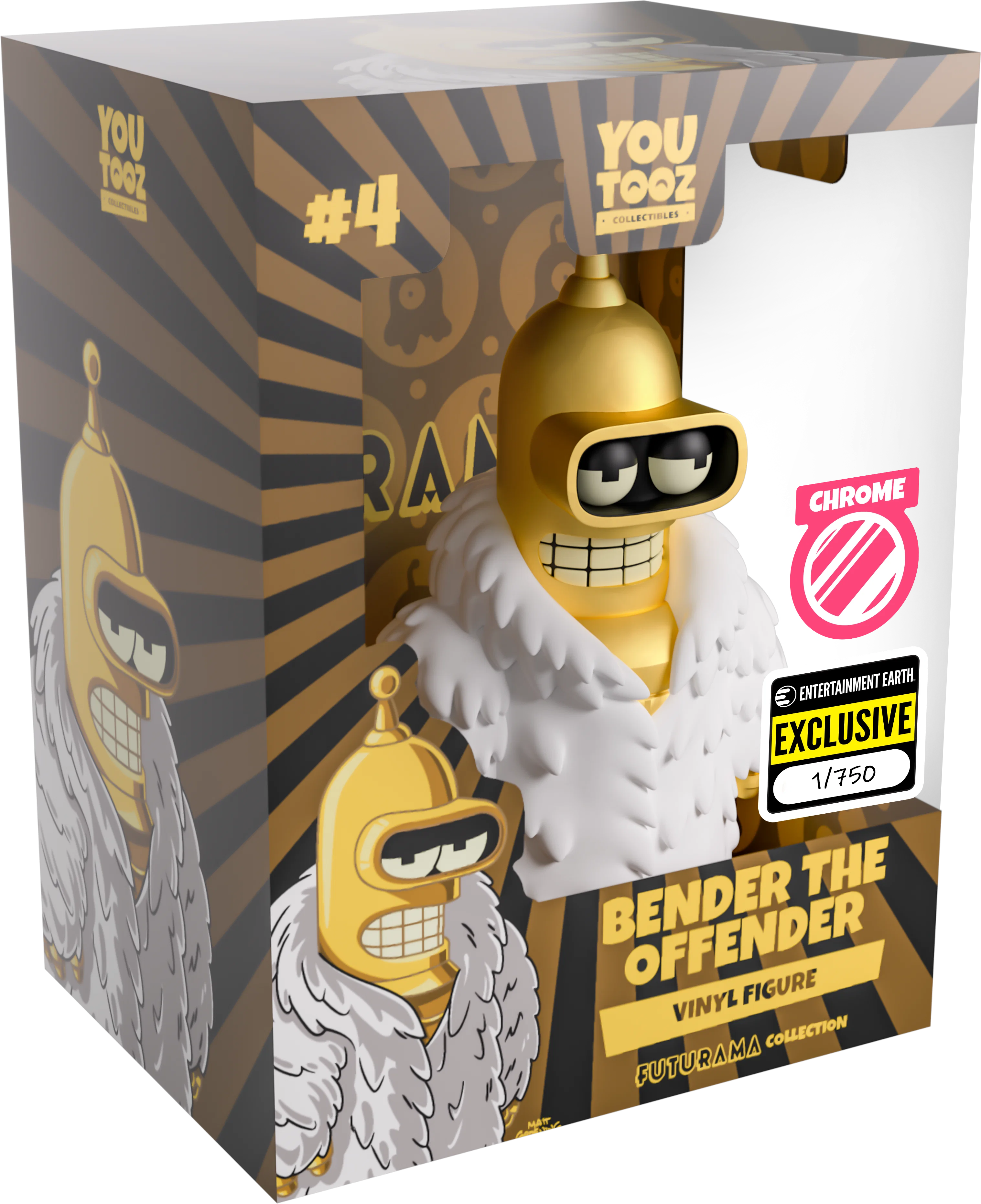 Gold Chrome Bender the Offender - Image 2
