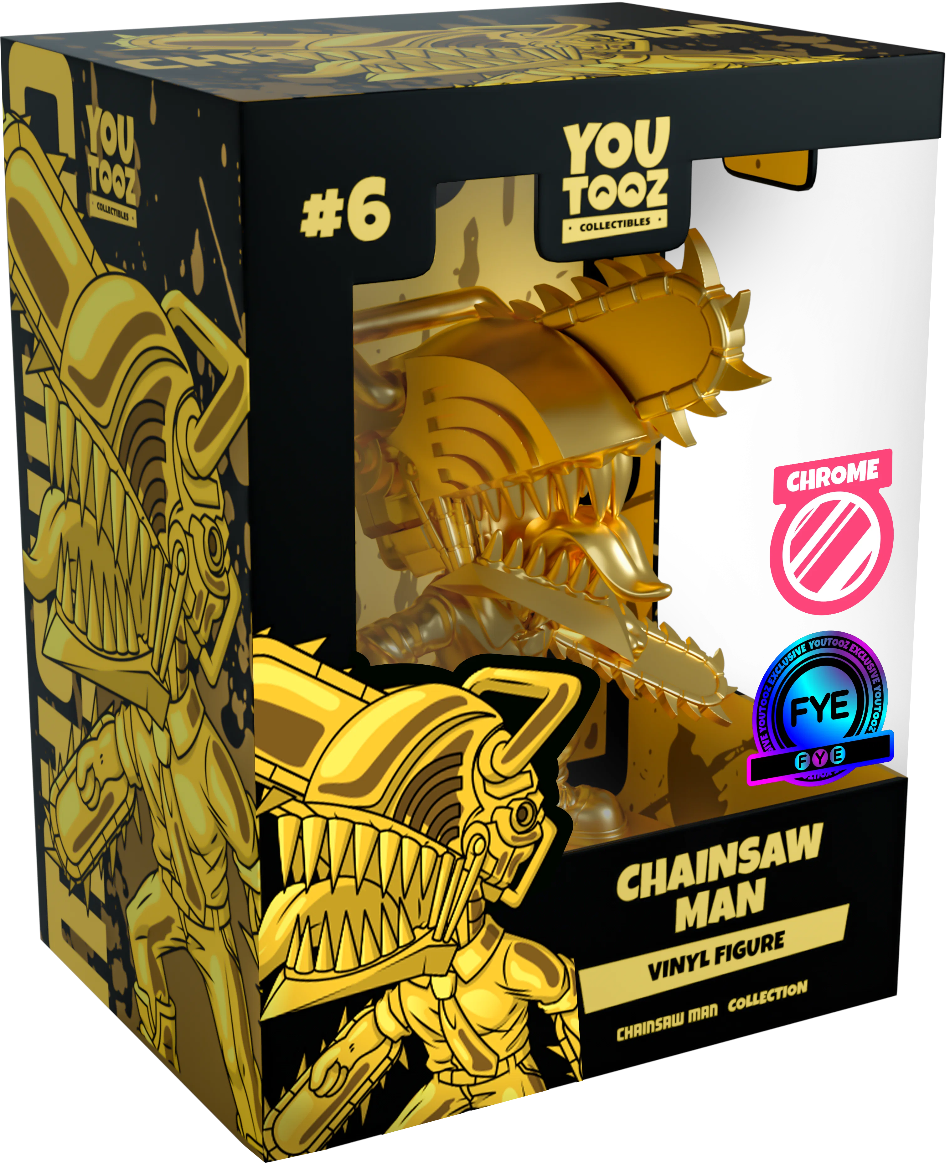 Gold Chrome Chainsaw Man - Image 2