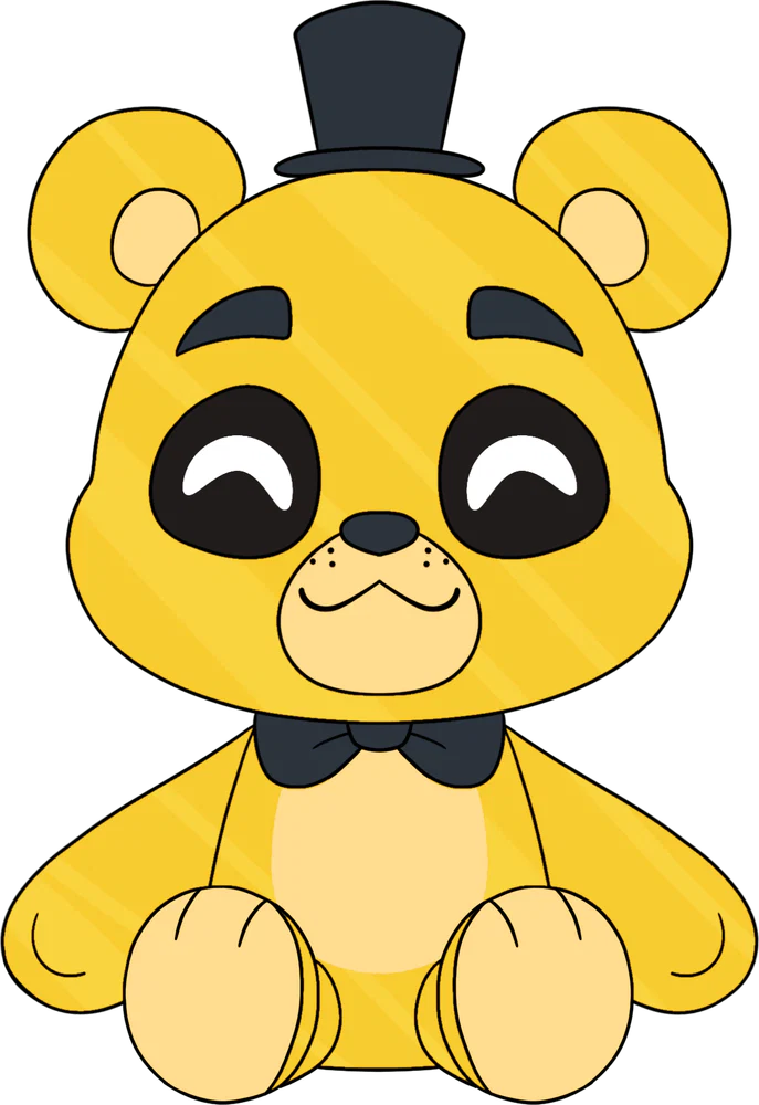 Golden Freddy Shoulder Rider (6in)