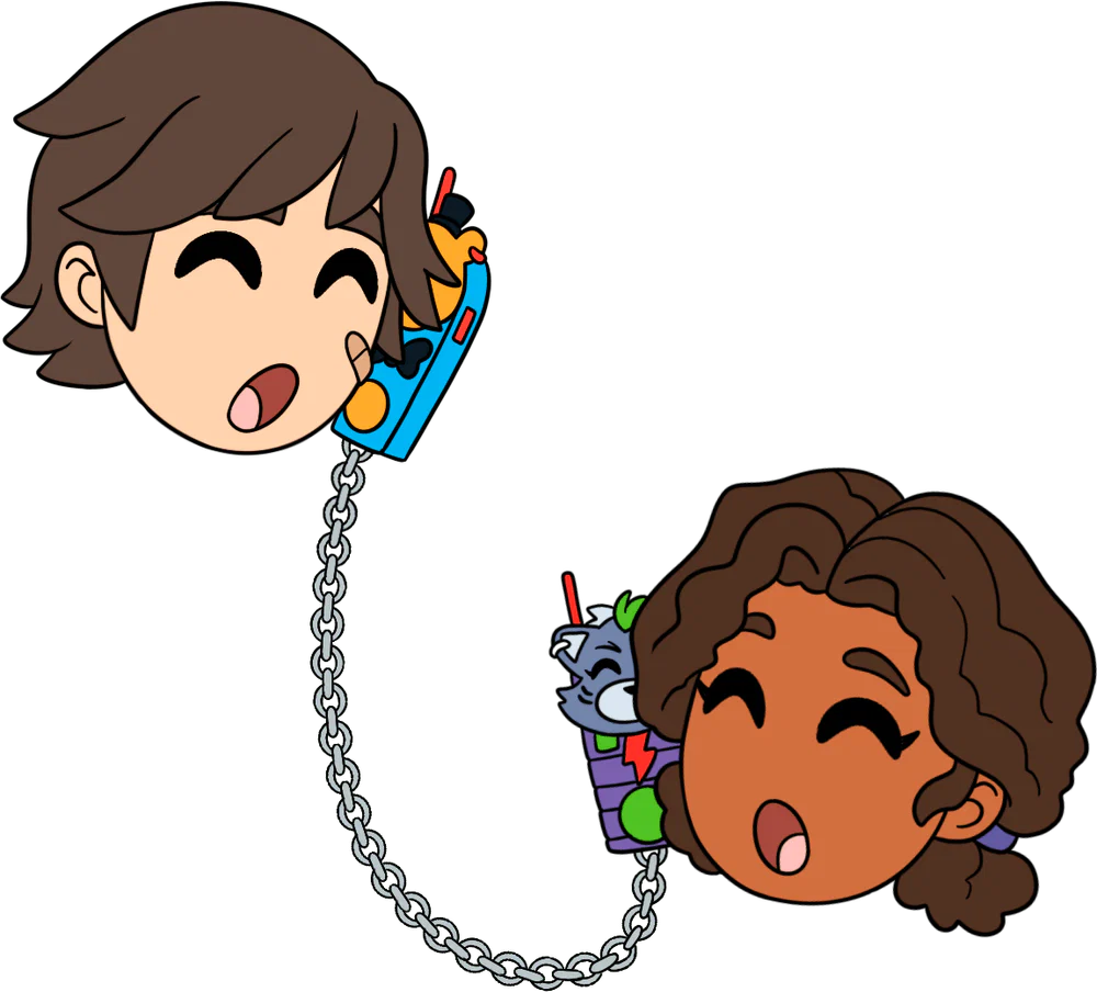 Gregory and Cassie Connected Pin