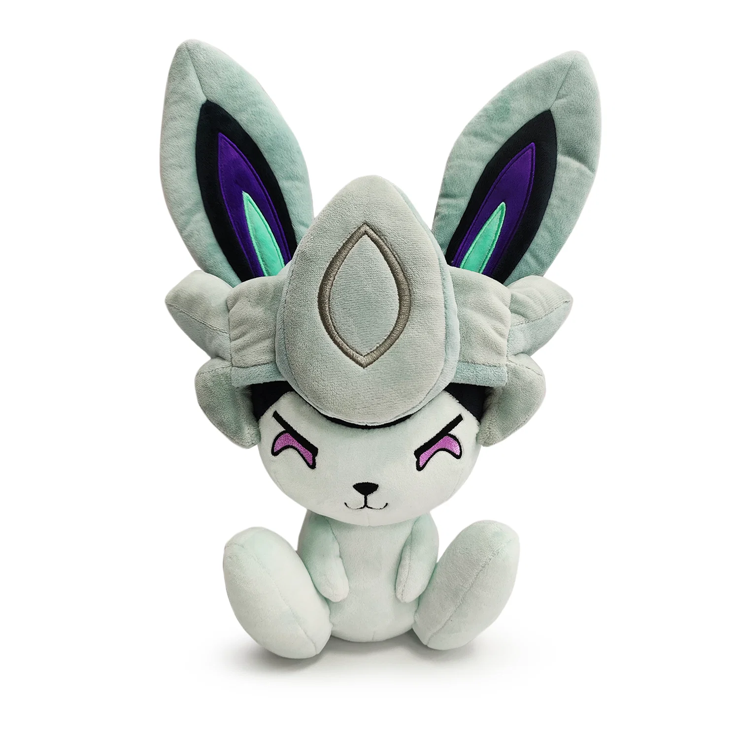 Grey Battle Bunny Plush (9in) - Image 2