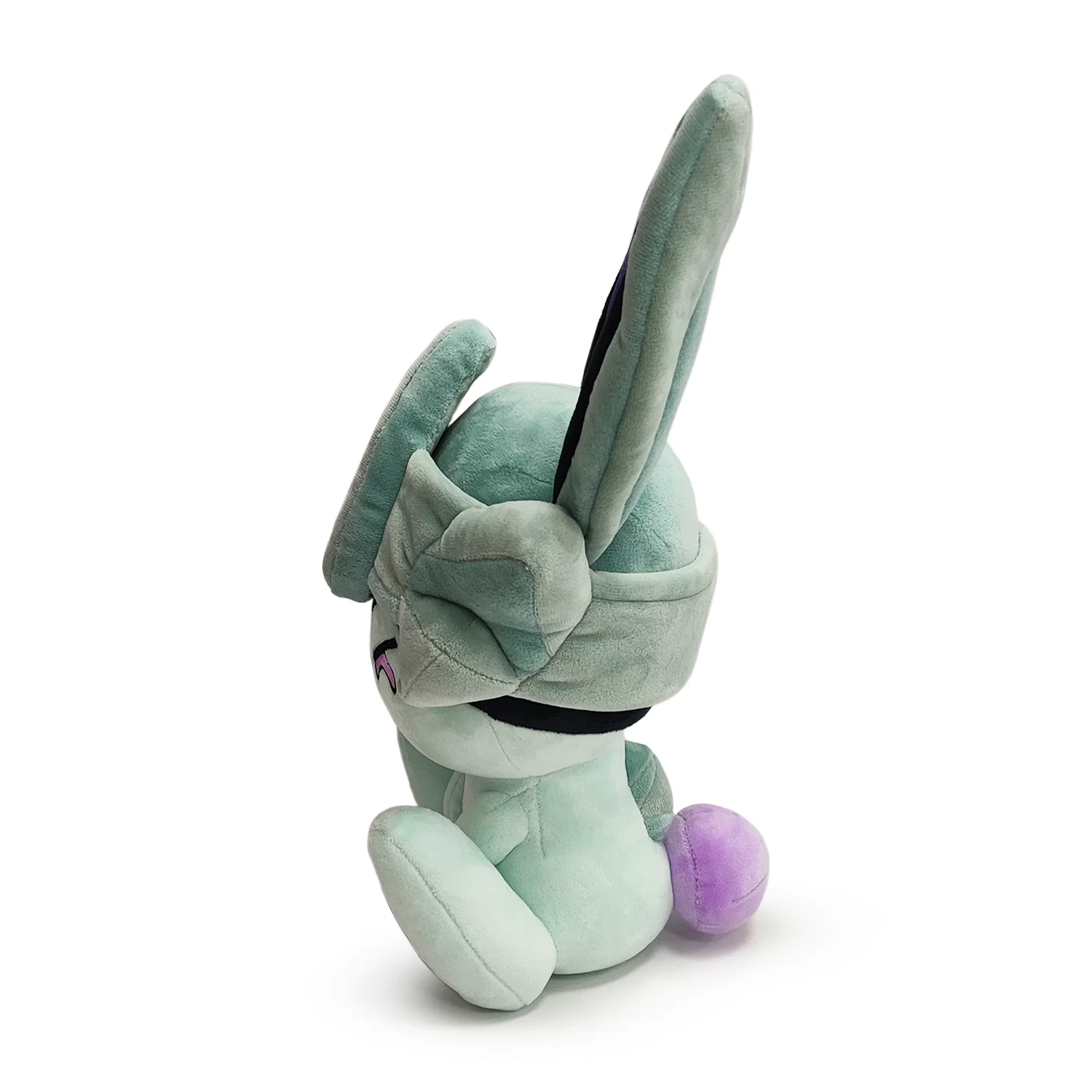 Grey Battle Bunny Plush (9in) - Image 4
