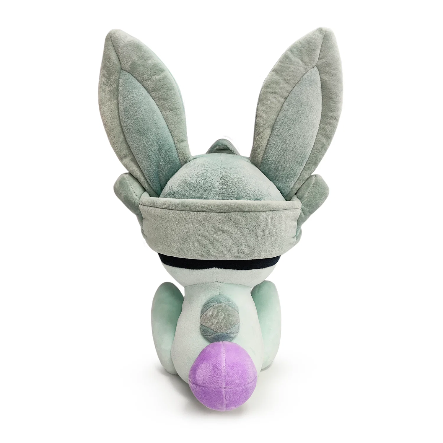 Grey Battle Bunny Plush (9in) - Image 5