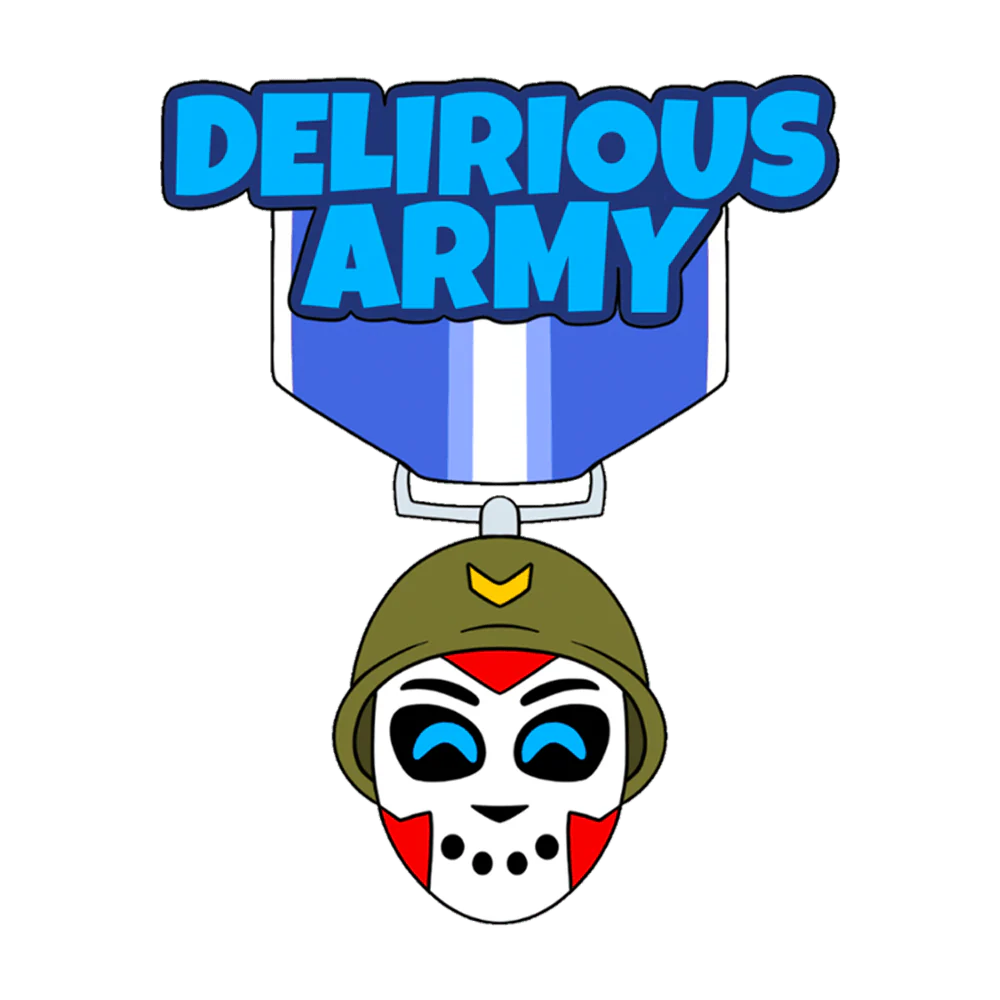 H2O Delirious Army Pin