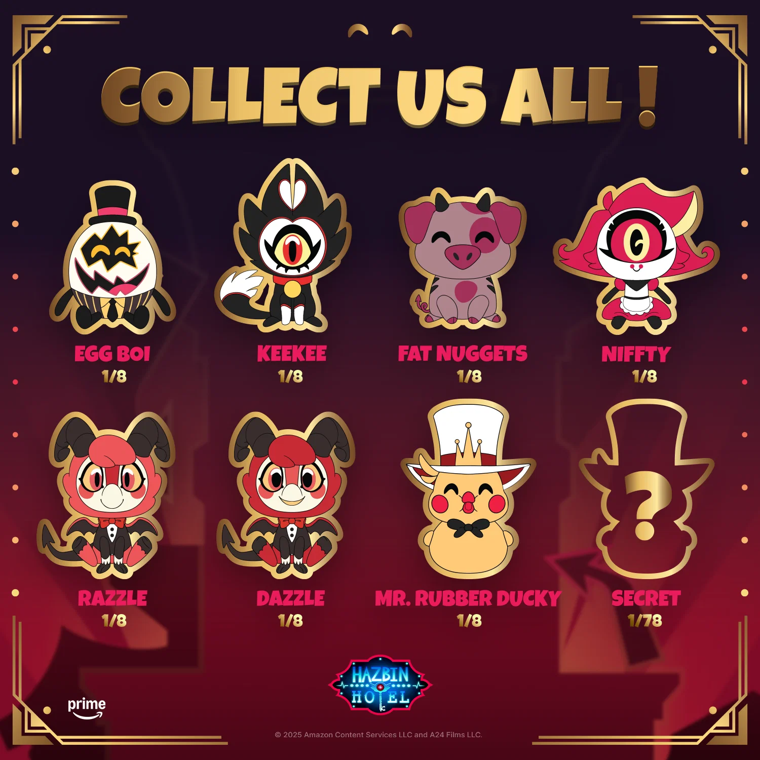 Hazbin Hotel Lil Guyz Blind Box - Image 2