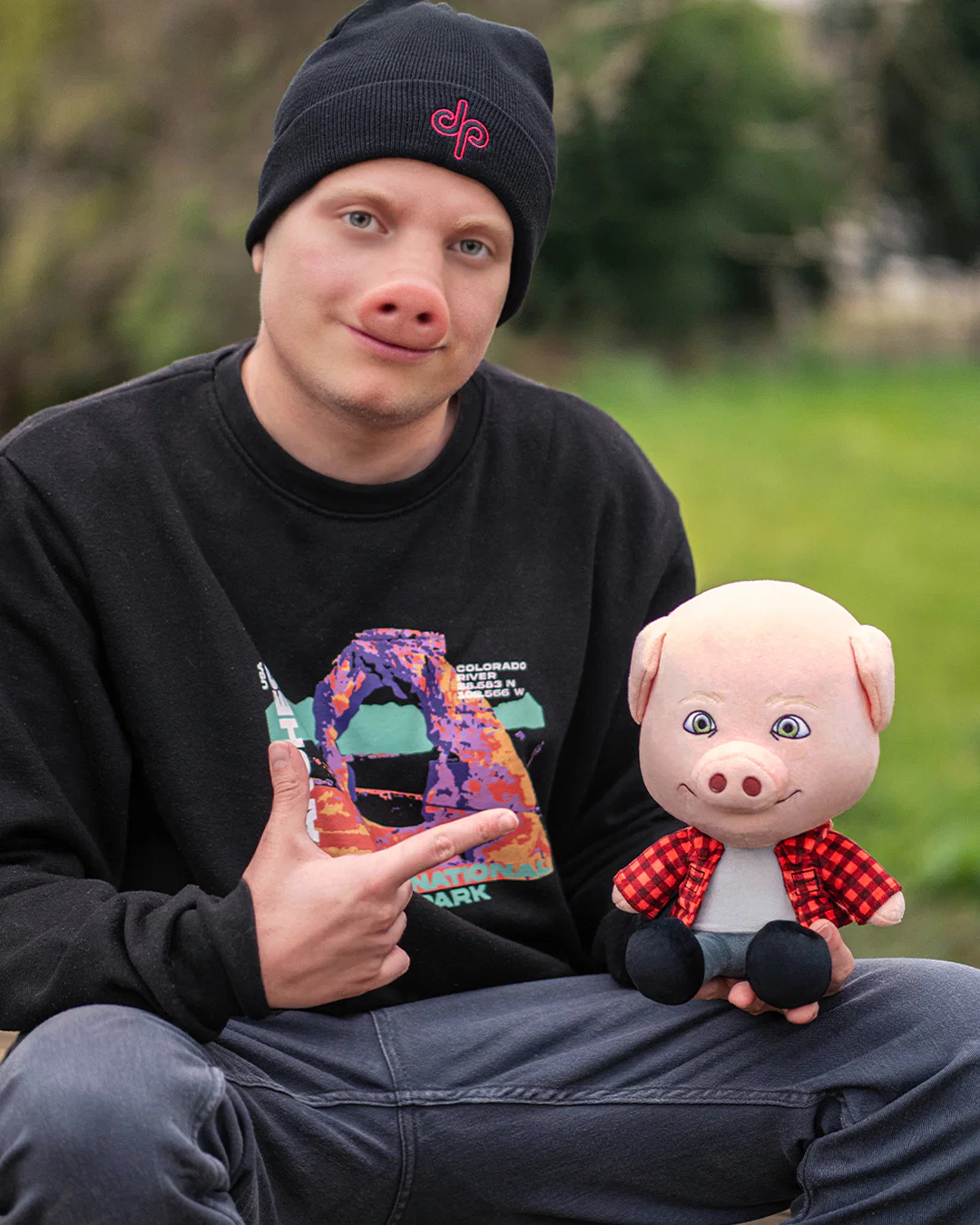 John Pork Plush (9in) - Image 3