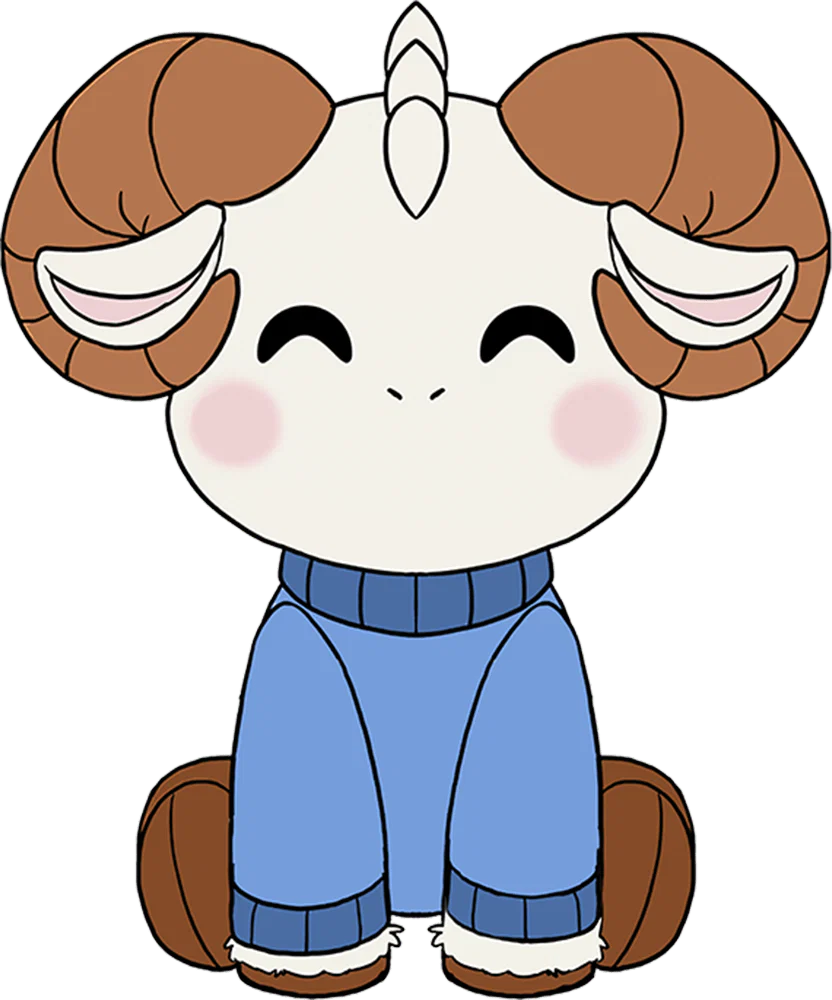 Jschlatt Ram Plush (6in)