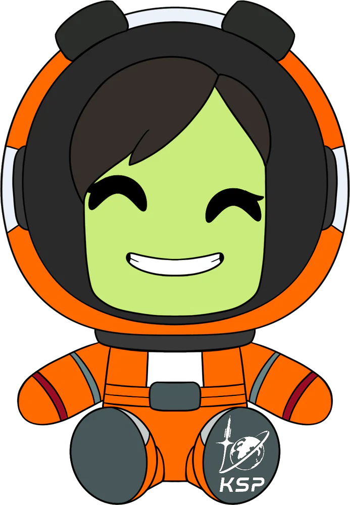 Kerbal Space Program Female Plush (9in)