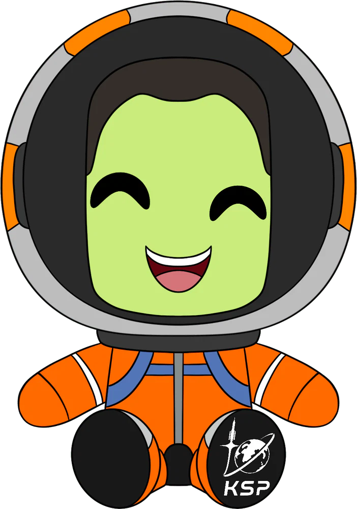 Kerbal Space Program Male Plush (9in)