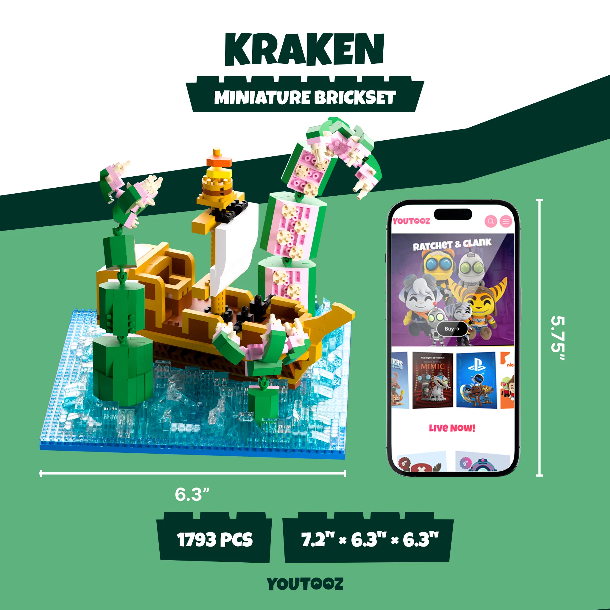 Kraken Brickset - Image 2