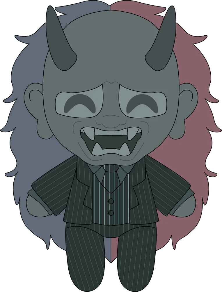 Lazy Masquerade Plush (9in)