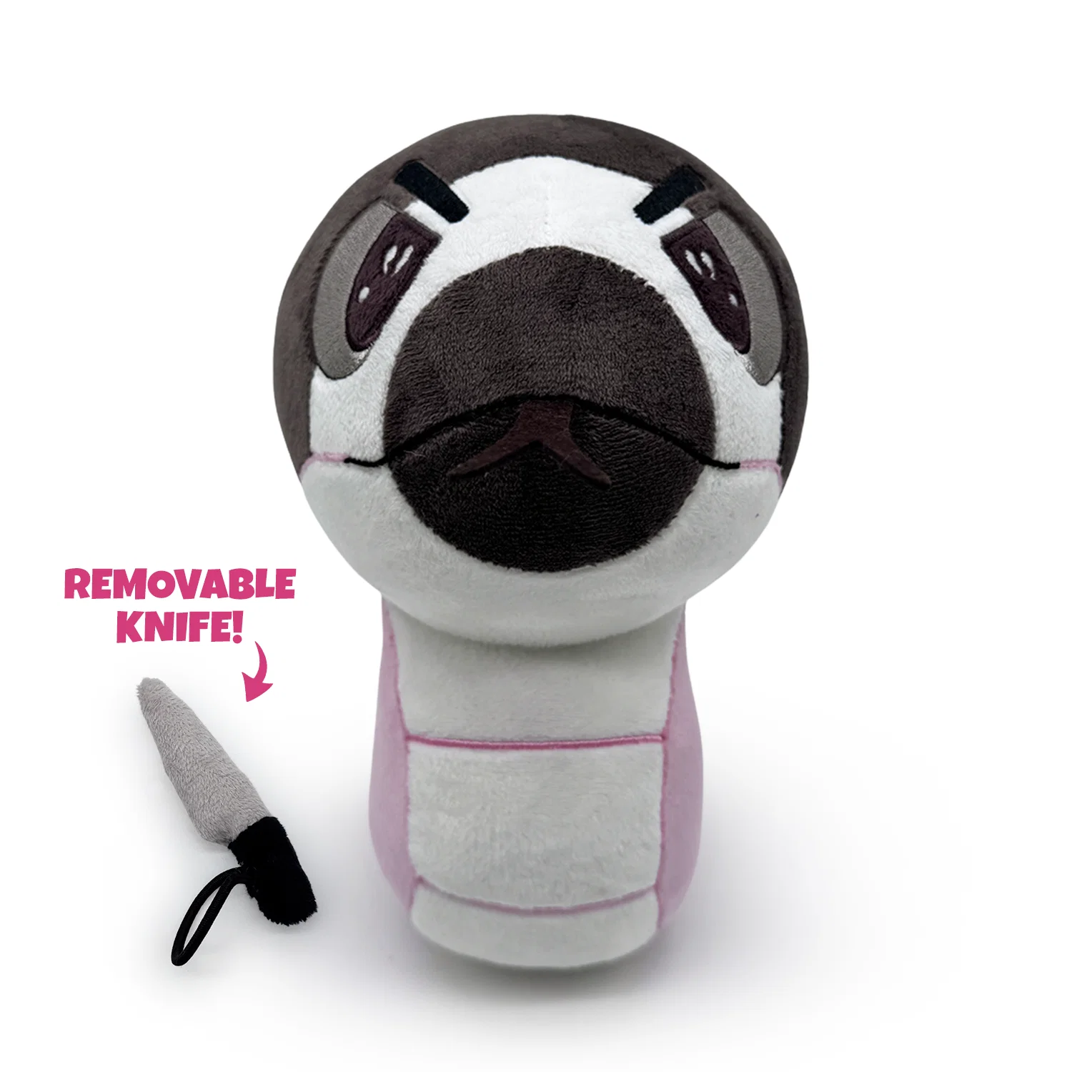 Marshmallow The Hoggie Plush (9in) - Image 2