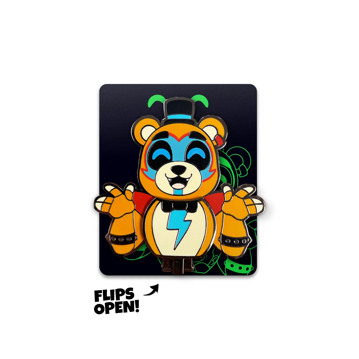 MatPat X FNAF Covered Pin - Image 2