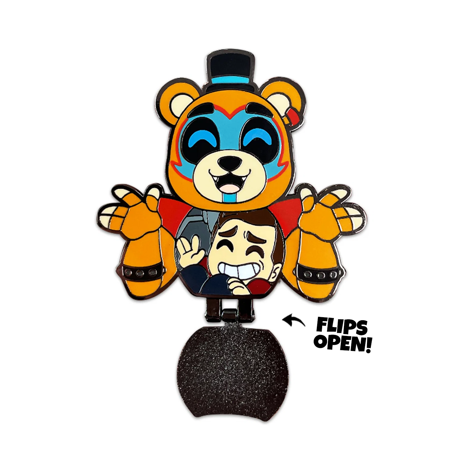MatPat X FNAF Covered Pin - Image 3