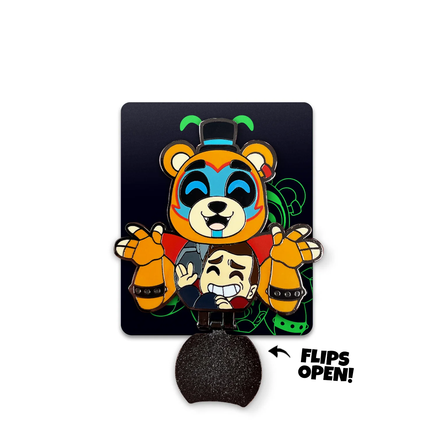 MatPat X FNAF Covered Pin - Image 4