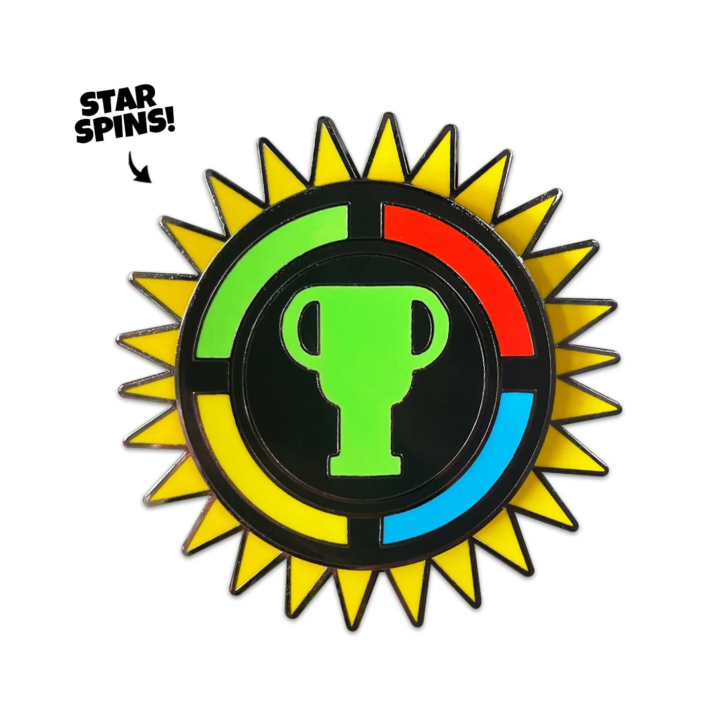 MatPat X FNAF Game Theory Spinning Pin - Image 2