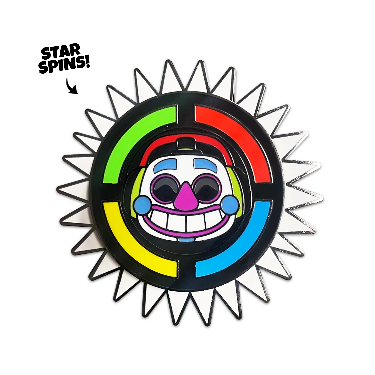 MatPat X FNAF Spinning Pin - Image 2