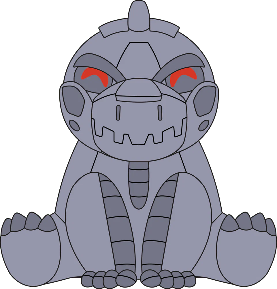 Mechagodzilla Plush (9in)