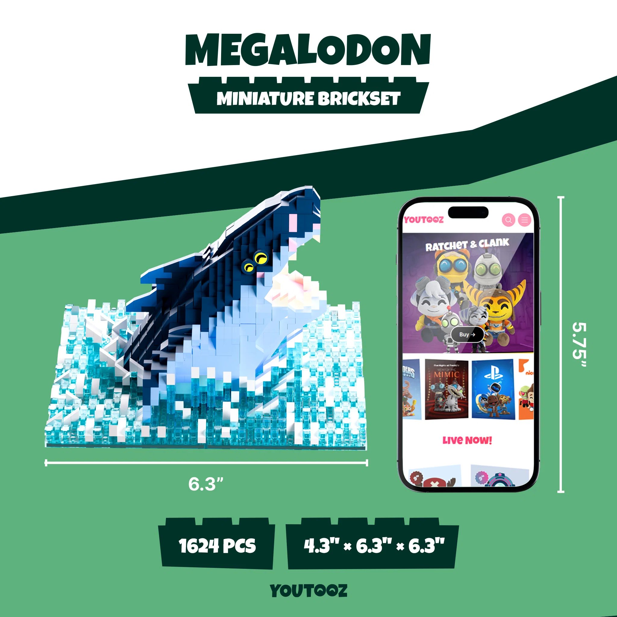 Megalodon Brickset - Image 2