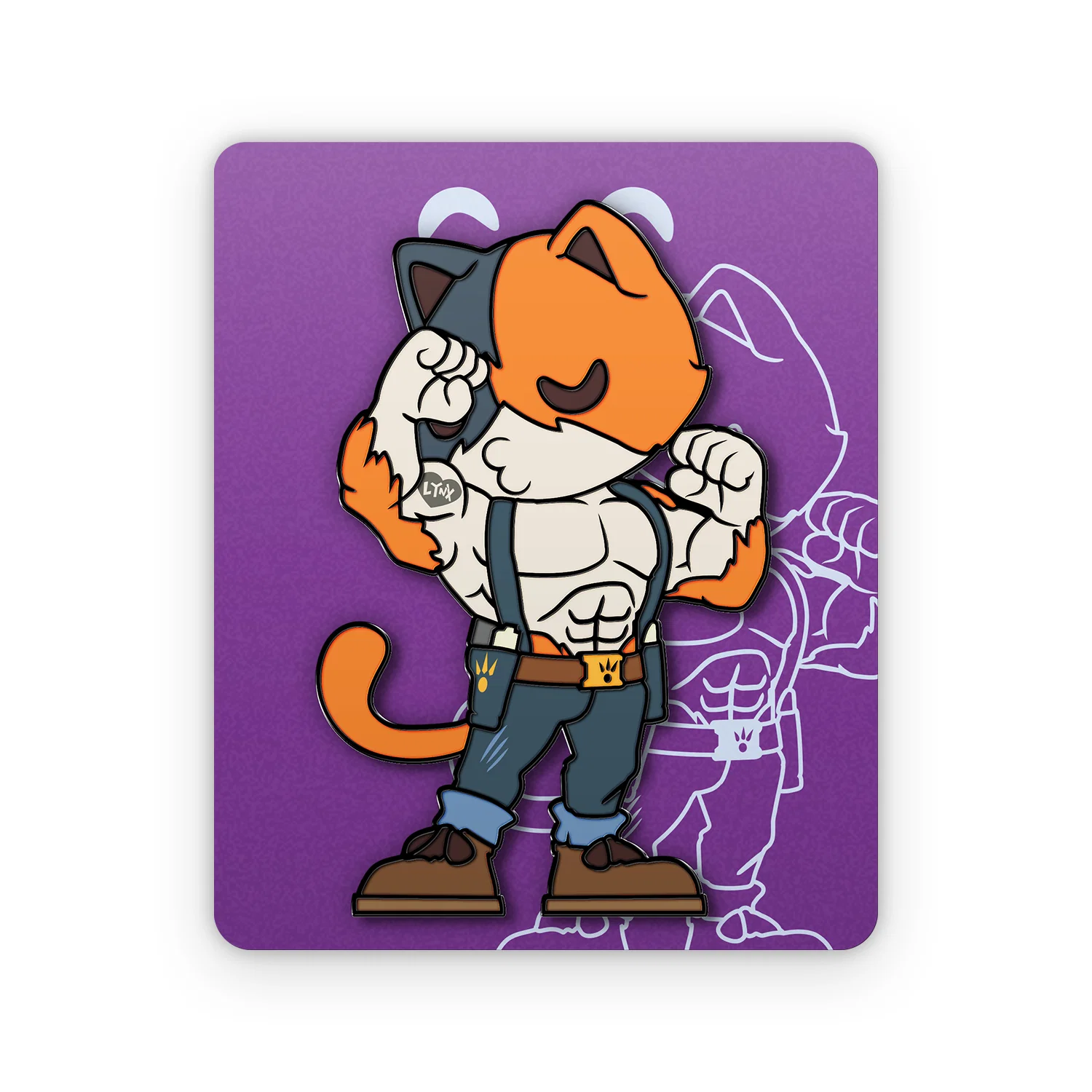 Meowscles Pin - Image 2