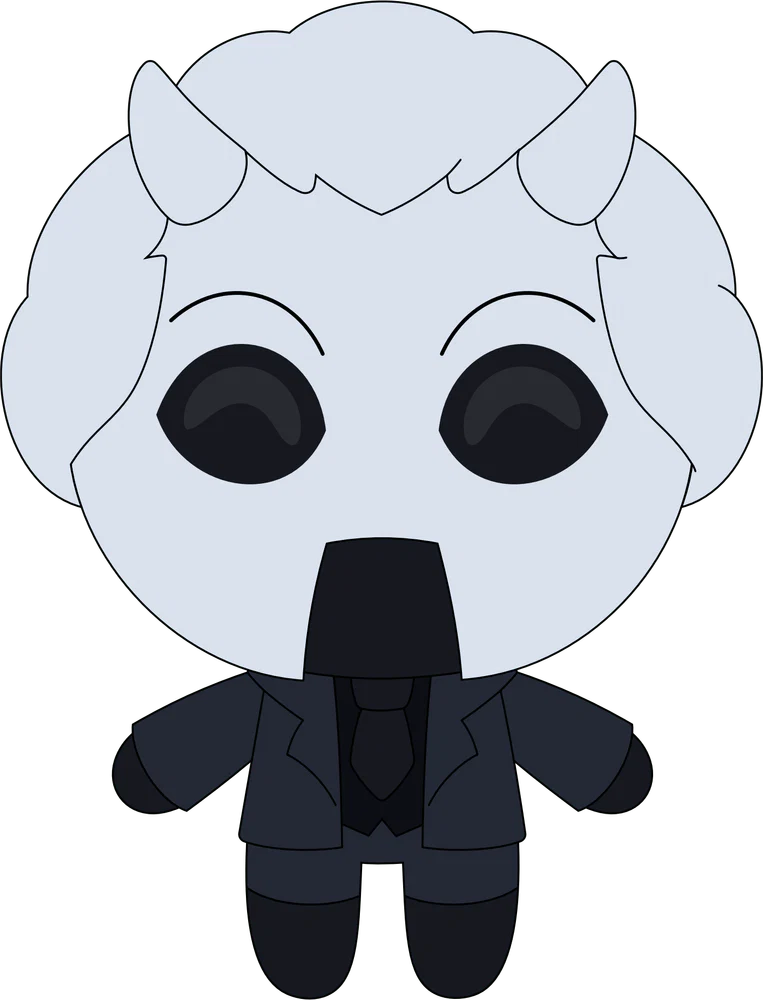 Nameless Ghoul Keychain (5in)