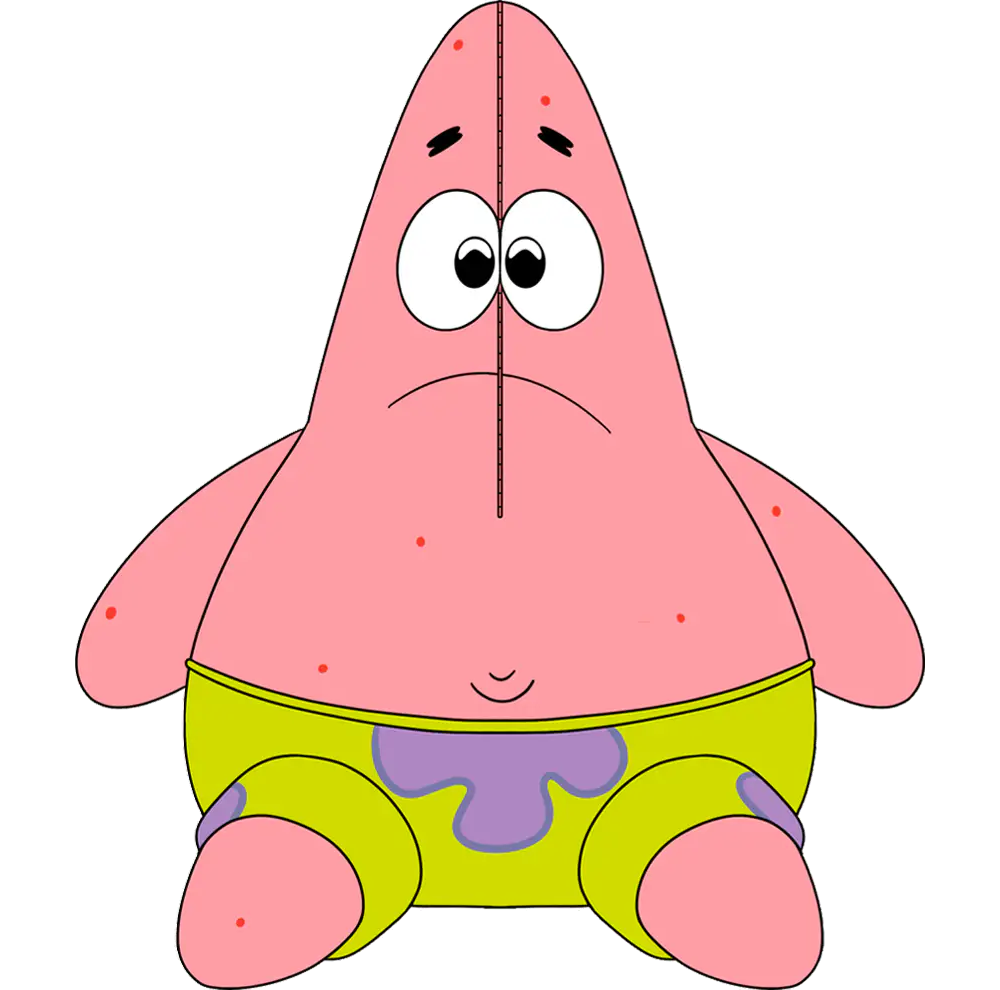 Peeled Patrick Plush (9in)