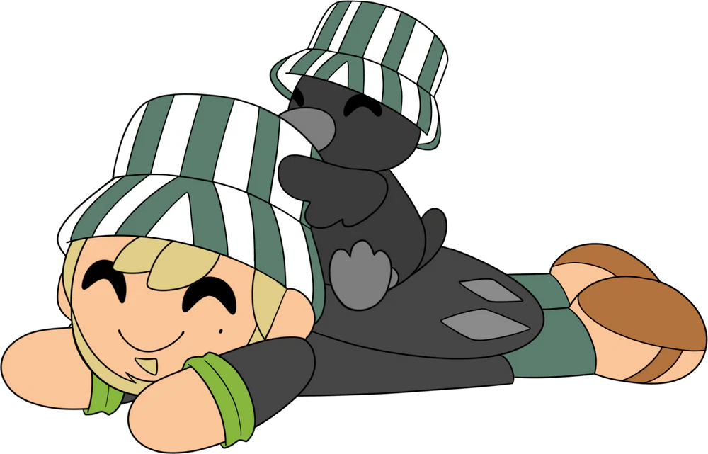 Ph1LzA & Crow Flop! Plush (1ft)